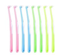 AMSLSIU Spazzolino interdentale da 8 pezzi/set per mantenere la salute orale Soluzione leggera e portatile Spazzolino interdentale ortodontico in PP