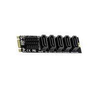 AMSLSIU Staffa a Basso Profilo Durevole NGFF Interna PH57 M2 per componenti elettronici stabili per Computer, Accessori, connessioni in spazi compatti, Controller per Scheda Madre, convertitore,