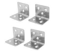 AMSLSIU Staffa ad angolo retto durevole - Codice angolare in acciaio inossidabile per connessioni forti Concavo sul retro Raddoppia il carico