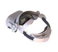 AMSLSIU Staffa per cuffie VR Cinturino per la testa Fascia imbottita regolabile in plastica Accessori per realtà virtuale Sostituzione per 2