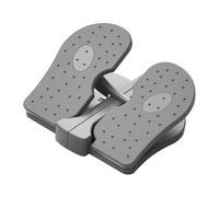 AMSLSIU Stepper per Esercizi con Pedale per Polpacci, Portatile, per Esercizi con Le Gambe, per L'Ufficio Domestico, per Ogni Allenamento, Mini Stepper per Scale, Grigio, 23.5x21.5x11.5 cm