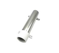 AMSLSIU Supporto per Canna da Pesca in Acciaio Inossidabile Supporto per Staffa per ferramenta per Barche Argentato Montaggio Resistenza alla corrosione Accessori Solidi