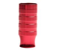 AMSLSIU Supporto per fanale Anteriore a sgancio rapido, Staffa di Estensione, Illumina Il Percorso, Supporto per fanale Anteriore a Leva, può Essere, Rosso, 5 cm
