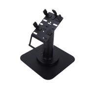 AMSLSIU Supporto POS durevole con meccanismo di bloccaggio che garantisce una sicurezza affidabile per l'esposizione del terminale della carta di credito in, Base quadrata, 10.5x15.3 cm