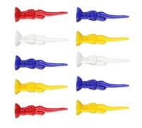 AMSLSIU Tee da Golf con Cuscino Superiore, 4 opzioni di Colore, ausili per l'allenamento, Accessori per Mazze per Appassionati di Golf. Il Cuscino Superiore Consente alla Palla