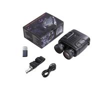 AMSLSIU Telecamera a infrarossi Trasparente per Giorno e Notte ABS Batteria incorporata da 2000 mAh CMOS Effetto sensore Starlight