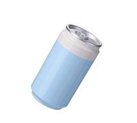 AMSLSIU Umidificatore d'aria per auto da 260 ml Diffusore per camera da letto per interni a basso rumore senza fili con luce notturna Nebulizzatore portatile per ufficio, Cielo blu