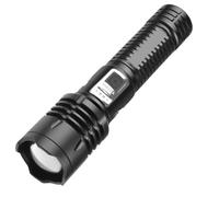 AMSLSIU USB Ricaricabile Clip per penna Modalità multiple Per Micro lampada Interruttore a pressione impermeabile Forte luce Illuminazione per esterni Pesca