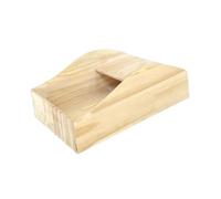 AMSLSIU Vasca da Bagno in Legno per criceti e Box da Bagno. Ogni Piccolo Animale Offre Un spazioso e Rilassante Durante Il Nascondiglio con Sabbia per