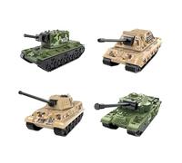 AMSLSIU Veicoli cisterna 4D Assemblaggio Giocattoli Kit modello di carro armato Kit di costruzione camion in miniatura Giochi puzzle fai da te Divertimento Decorazione Fai da te Artigianato