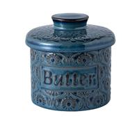 AMSLSIU Versatile Burriera in ceramica da cucina con coperchio, garantisce freschezza e migliora l'esperienza di conservazione del formaggio in porcellana.