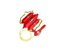 AMSLSIU Zaino Pompiere Giocattolo per Bambini Che Giocano con l'acqua in, divertono con Le Battaglie d'Acqua in Giardino, Spiaggia o Piscina, Zaino Giocattolo spruzzatore, Giardino, Piscina,