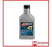AMSOIL 10W-40 100% Synthetic 4T Performance 4-Stroke Motorcycle Oil - MC4QT