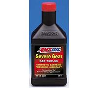 AMSOIL Severe Gear ¬ Synthetic EP SAE 75 W-90 Bidone di 1 quarti (946 ml)
