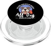 Amstaff Amstaff del proprietario del cane American Staffordshire Terrier Amstaff PopSockets PopGrip per MagSafe