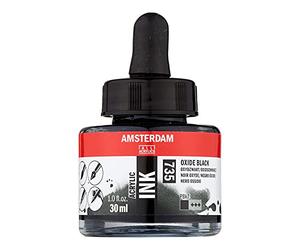 Amsterdam 17207350 Acryl-Tinte, Oxid, Schwarz, Einheitsgröße