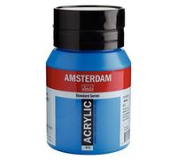 Barattolo acrilico Amsterdam Standard Series 500 ml Ciano primario 572 (17725722)