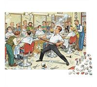 Amsterdam Barber Razor Strop Puzzle in Legno Impermeabile DIY Puzzles Da 1000 Pezzi Regali Per Adulti Sfidanti E Rompicapo Giochi Di Impegnativi