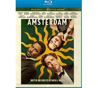 Amsterdam (Blu-ray) Michael Shannon Margot Robbie Christian Bale Robert De Niro