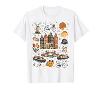 Amsterdam | Città dei canali Olandesi Maglietta