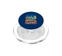 Amsterdam In Notte Stellata Van Gogh Style Graphic PopSockets PopGrip per MagSafe
