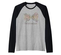 Amsterdam Notte Paesi Bassi Viaggio Souvenir Panorama Regalo Maglia con Maniche Raglan