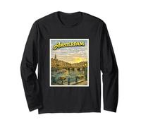 Amsterdam Paesi Bassi Amsterdam Amsterdam Viaggio Olandese Maglia a Manica