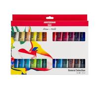 Talens Amsterdam Set Di Colori Talens Amsterdam Vernice Acrilica 24 Pezzi Multic