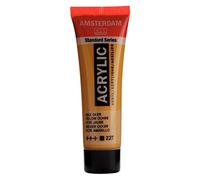 Amsterdam Serie Standard - Vernice acrilica tubo da 20 ml - Giallo ocra 227 - Pigmento di alta qualità resistente alla luce - Finitura satinata