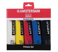 Royal Talens Amsterdam Pittura Acrilica 120 ML - Set Di 5 Colori Primari