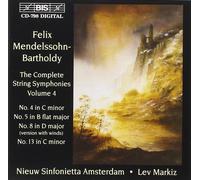 Amsterdam Sinfonietta:Markiz Mendelssohn-bartholdy (Nieuw Sin Ams, Markiz) (CD)
