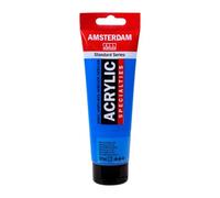 Amsterdam Standard Series Acrylic Paint Blu Metallizzato 834, 120 ml, Semi-trasparente, Eccellente resistenza alla luce, Viscosità media, Finitura liscia e satinata, 100% Resina acrilica
