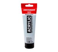 Amsterdam Vernice Acrilica Serie Standard Grigio Chiaro 750 - Tubetti da 120 ml, opaco, alta resistenza alla luce, finitura liscia e satinata, durevole e flessibile, versatile per varie superfici