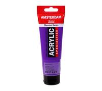 Amsterdam Standard Series Acrylic Paint Viola Metallizzato 835, 120ml, semi-trasparente, alta resistenza alla luce, finitura satinata, versatile a media viscosità, durevole impermeabile e inodore.