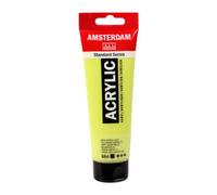 Amsterdam Standard Series Acrylic Paint Yellowish Verde Light 664, 120 ml, Opaco, Eccellente resistenza alla luce, Pigmenti di alta qualità, Finitura satinata, Versatile media viscosità
