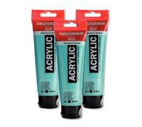 Tubo acrilico Amsterdam Standard Series 120 ml Verde Turchese 661 (17096612)