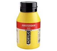 Vaso acrilico Amsterdam Serie Standard 1000ml Giallo primario 275 (17712752)