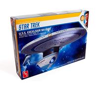 AMT Star Trek Uss Excelsior NX-2000 1:1000 1257 Modello Plastica Kit Spazio