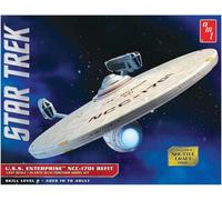 AMT Star Trek Uss Enterprise NCC-1701 Refit W/ Shuttle Craft 1/537 1080 Modello