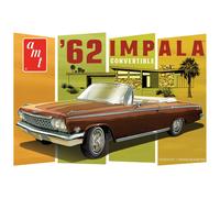 AMT 1355M 1962 Chevy Impala Convertible 1:25 Model Kit