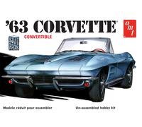 AMT 1963 Chevy Corvette Convertible 1:25 Scale Model Kit