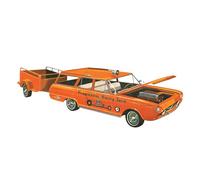 AMT 1963 Chevy II Station Wagon w/Trailer 1:25 Scala Modello Kit