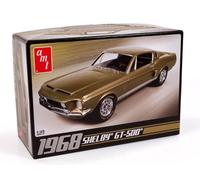 AMT 1968 Shelby GT500 MUSTANG Kit 1/25 634 Modellino Plastica Kit Auto