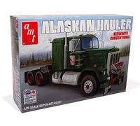 AMT Ertl-1/25 Kenworth Alaskan Hauler Modellino di Kit, Multicolore, Large, AMT1339