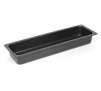 AMT Gastroguss Gastronorm AMZN-I-55316 - Contenitore alto GN 2/4 liscio, adatto a induzione, 53 cm x 16,2 cm, altezza 5,5 cm, senza manici, finitura antiaderente Lotan®