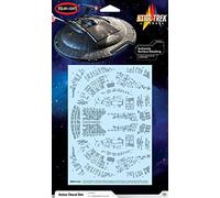 AMT MKA054M/12 1/1000 Star Trek NX-01 U.S.S. Enterprise Aztec Kit, multicolore