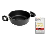 Amt pentola in alluminio pressofuso per induzione, Black, 20 cm / 15 cm