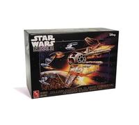 AMT Star Wars: The Phantom Minace Jedi Starfighter vs Droid Fighters - Kit modellino in scala 1:25 e 1:48