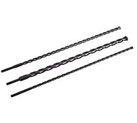 Amtech E0692 - Set di 3 punte per trapano SDS, 600 mm