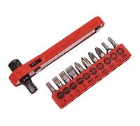 Amtech L1560 Cacciavite a Cricchetto Offset, Multicolore